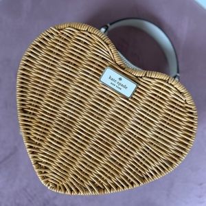 Kate Spade Loveshack Wicker Crossbody Bag